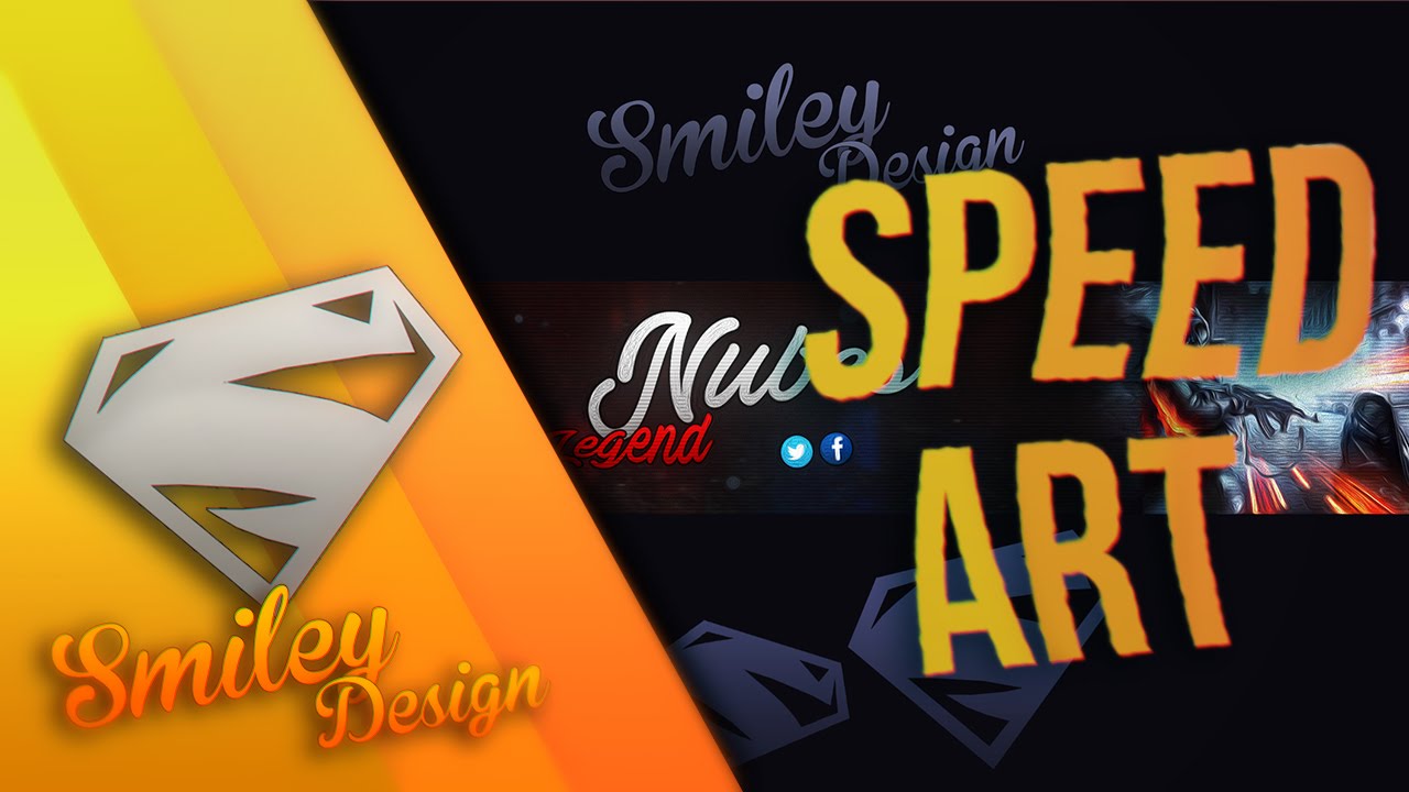 SmileyDesign | Speed art - Banner NubesLegend