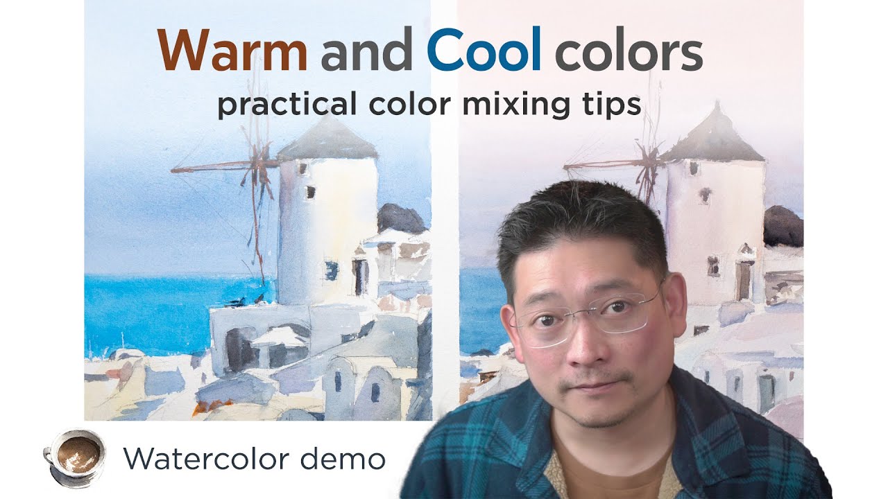 Warm and Cool colors in practical color mixing
