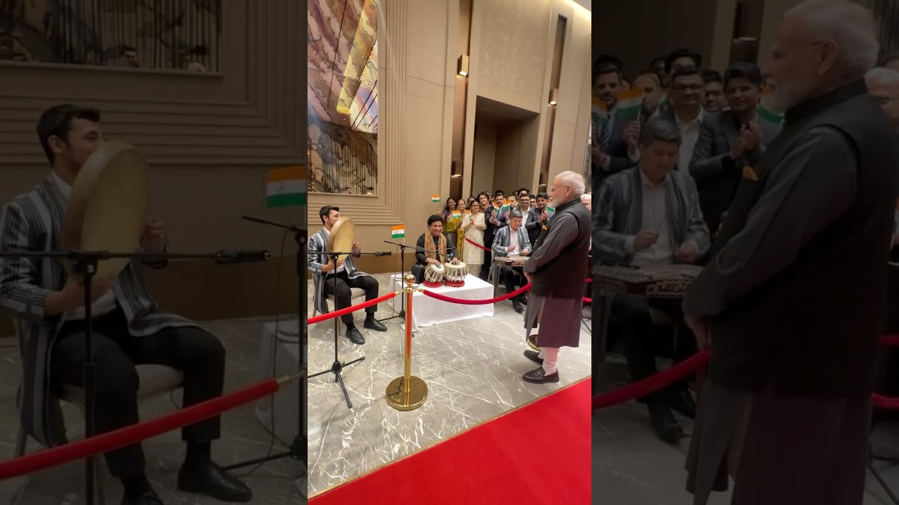 When music brings two nations closer, it&rsquo;s a moment worth watching! 🇮🇳🇺🇿