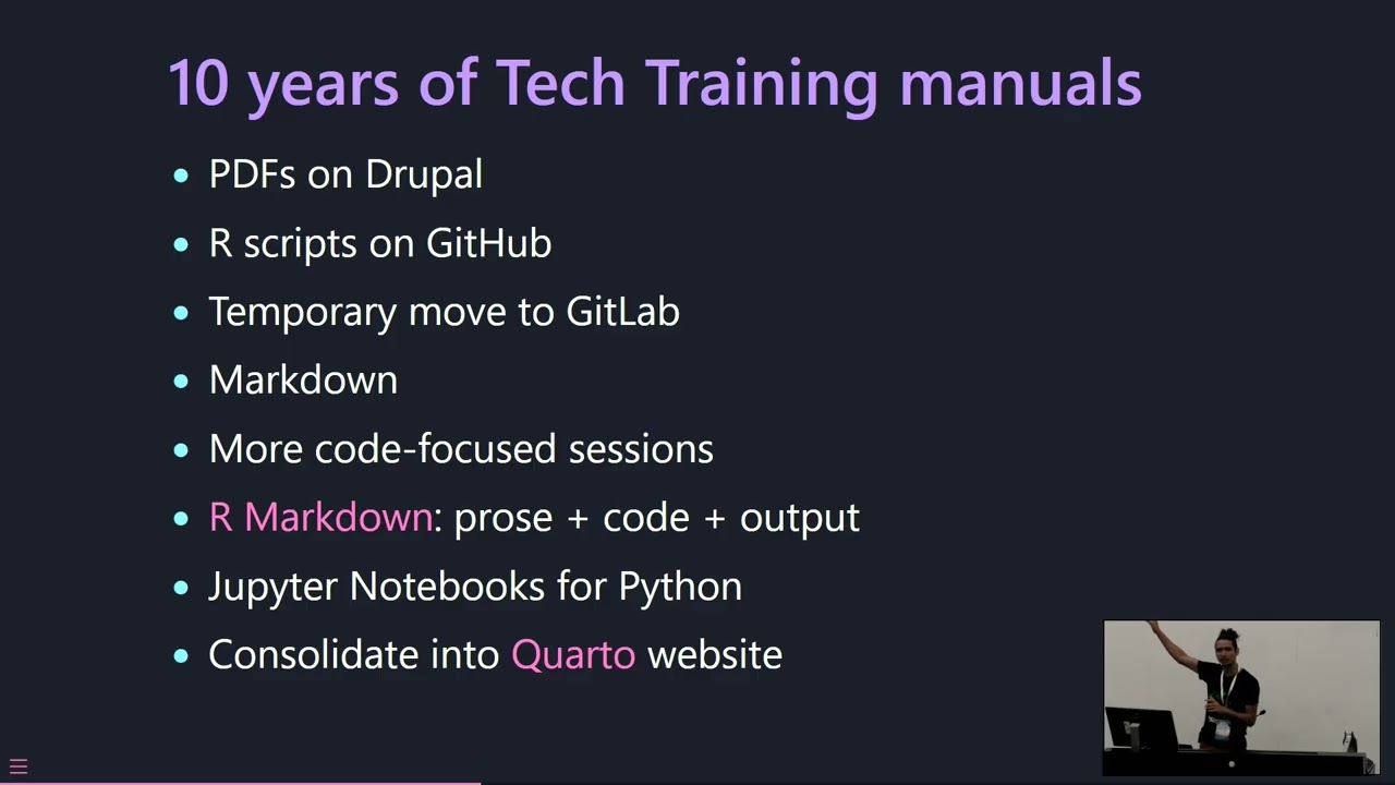 A University Library's journey in making technology training resources FAIR - Stéphane Guillou