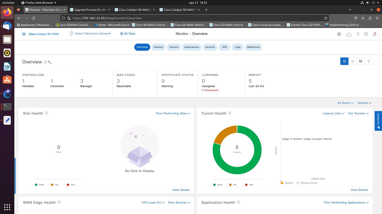 Cisco SD-WAN - Upgrade Cisco Catalyst SD-WAN Manager Cluster to 20.12.x (Spanish)