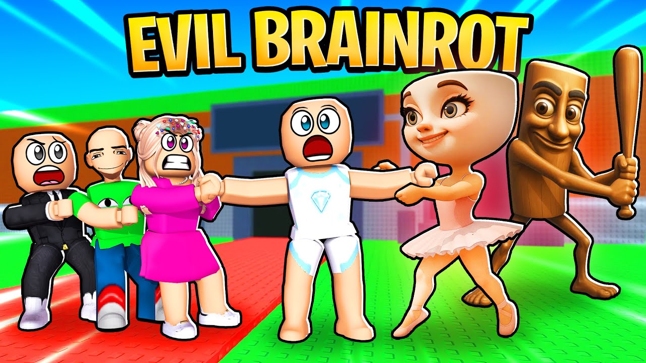 BRAINROT GAMES ALL PARTS | Roblox Funny Moments