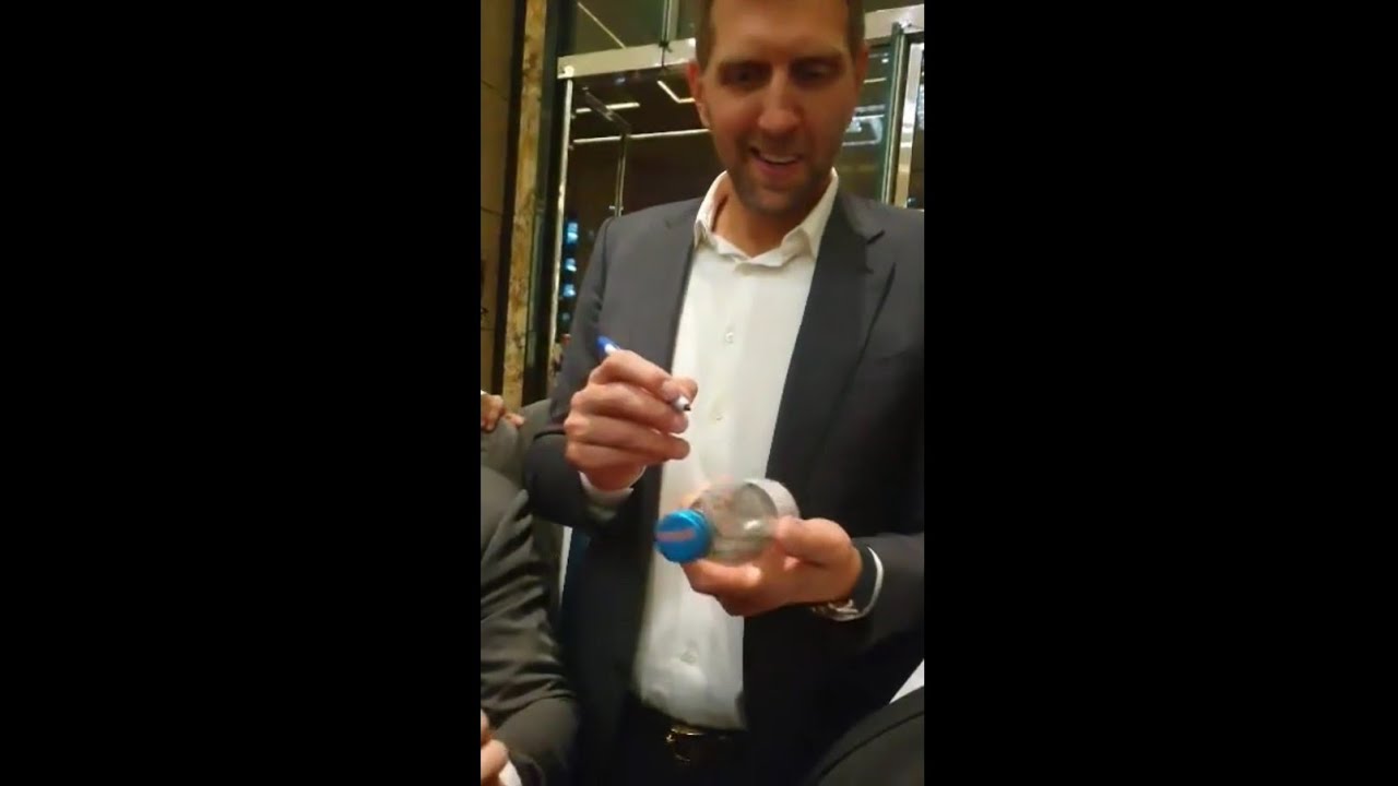 The Dirk Nowitzki Autographed Bottle - The Filipino Picker 