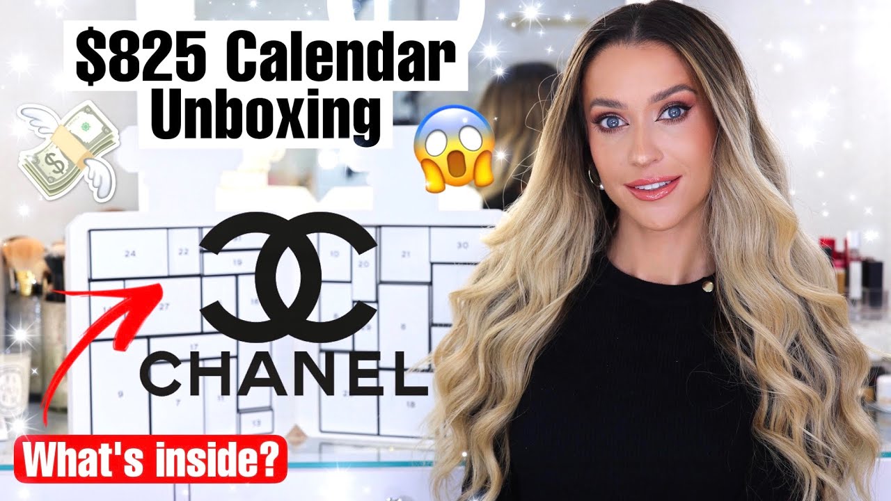 $825 CHANEL HOLIDAY ADVENT CALENDAR UNBOXING!
