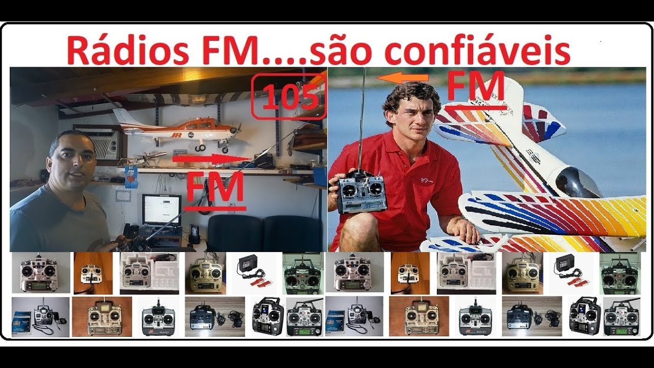 EP # 105 - RÁDIOS FM 72M - RÁDIOS 2.4G