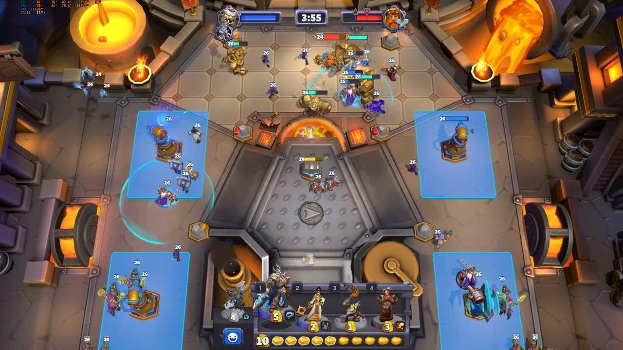 Pure dominance King Magni Bronzebeard Heroic Warcraft Rumble with Arthas Menethil