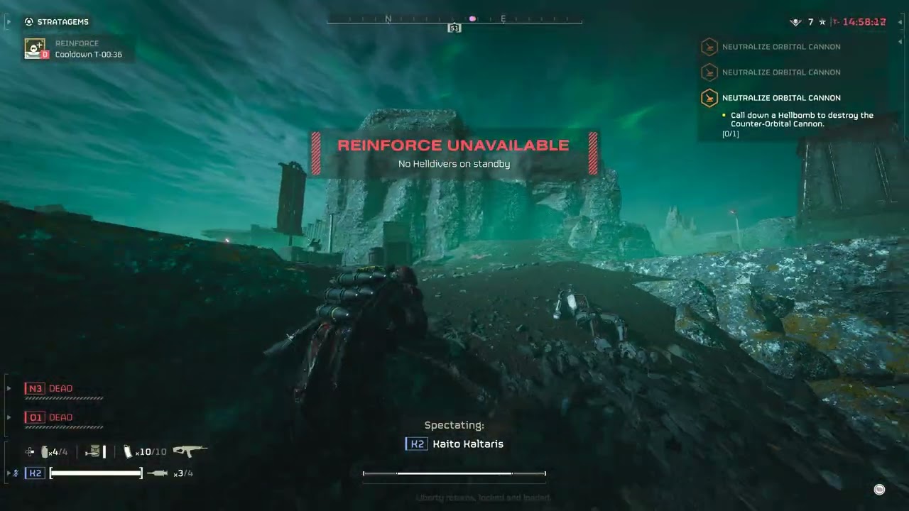 Unfortunate Hell Bomb Placement | HELLDIVERS 2