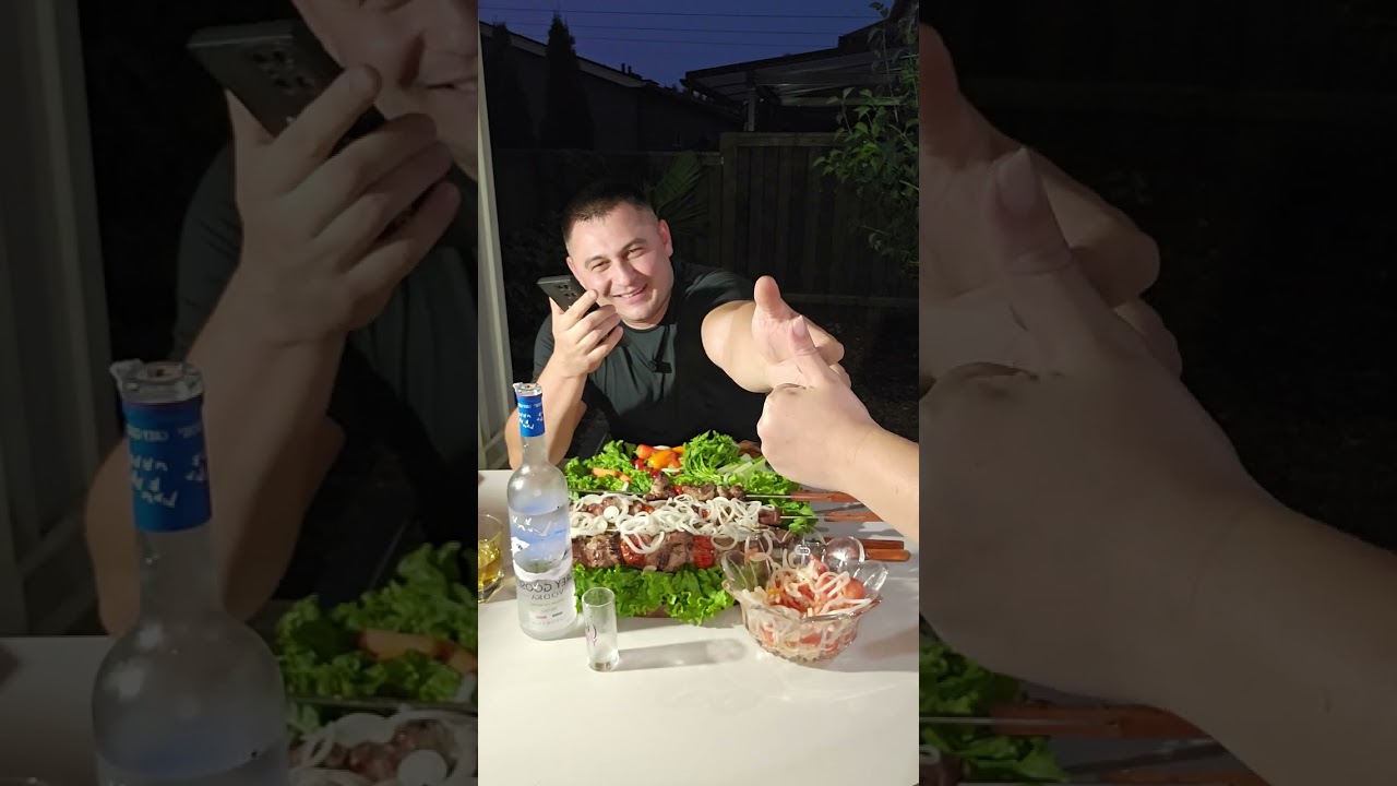 шашлык овощи мукбанг  по 50 грамм все по красоте)))))