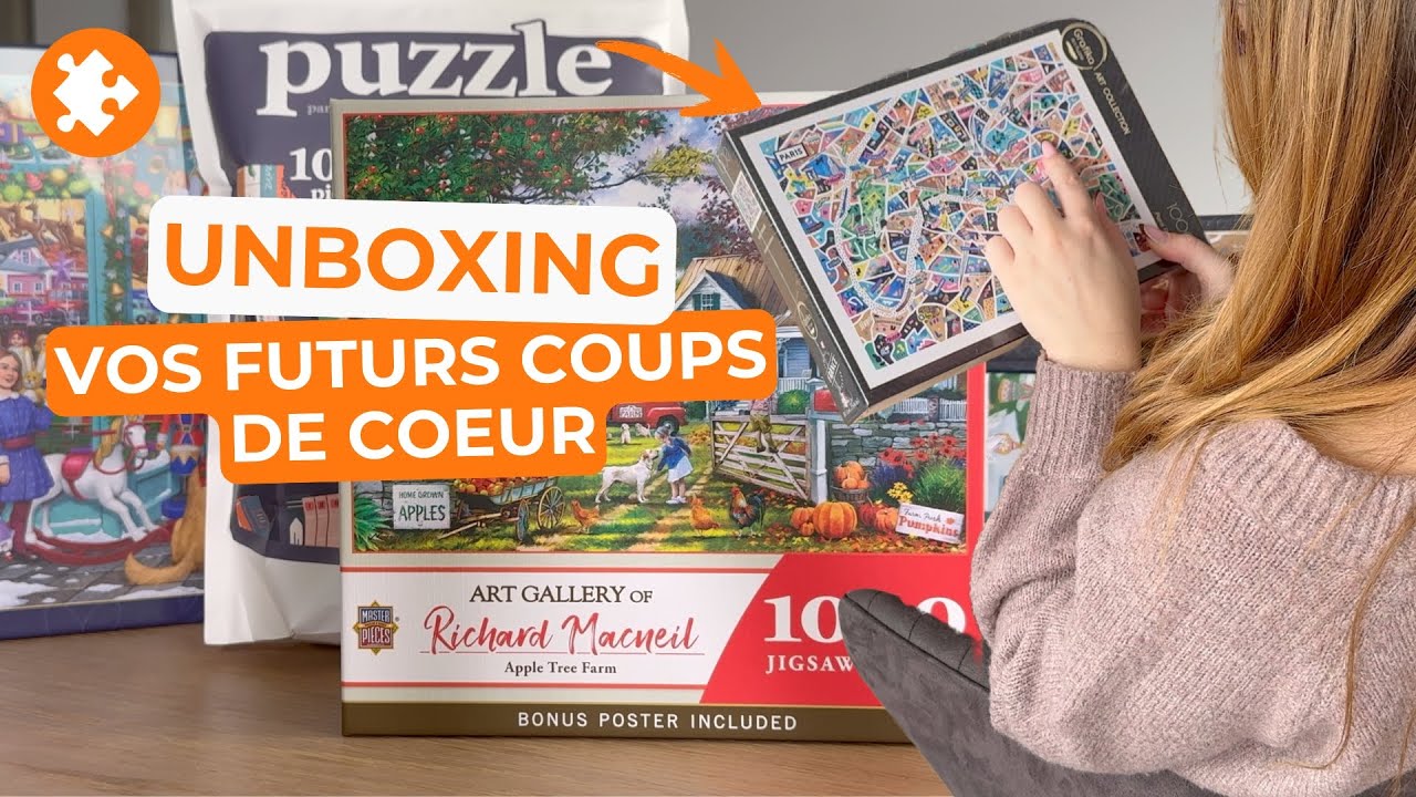 On ouvre les nouveautés puzzle : vos futurs COUPS DE CŒUR !