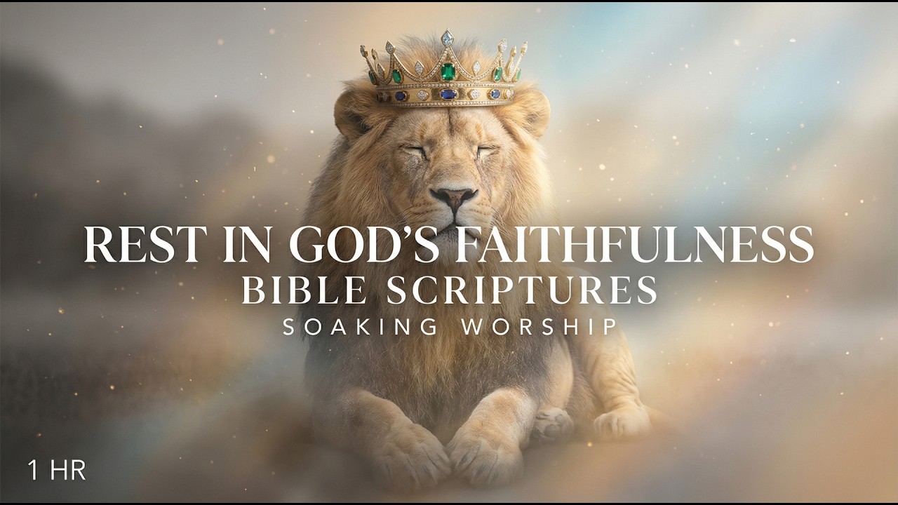 Rest in God’s Faithfulness | Biblical Declarations to Calm Your Heart | 1 Hour Soaking Worship