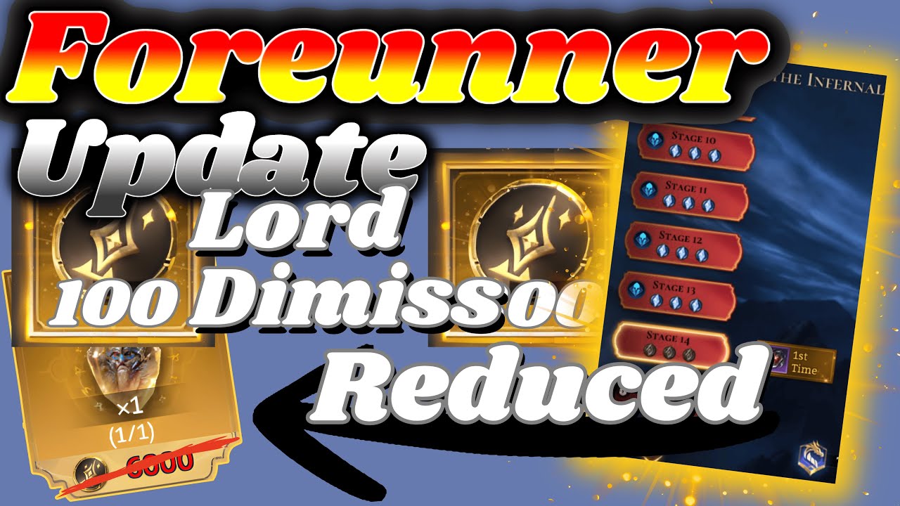 Forerunner Patch Notes! Reward Changes + Compensation