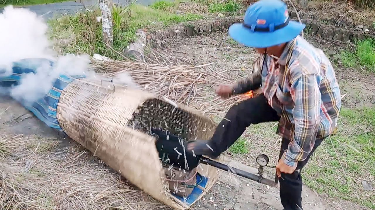 Nổ cốm gạo ở miền Tây | Thật Miền Tây