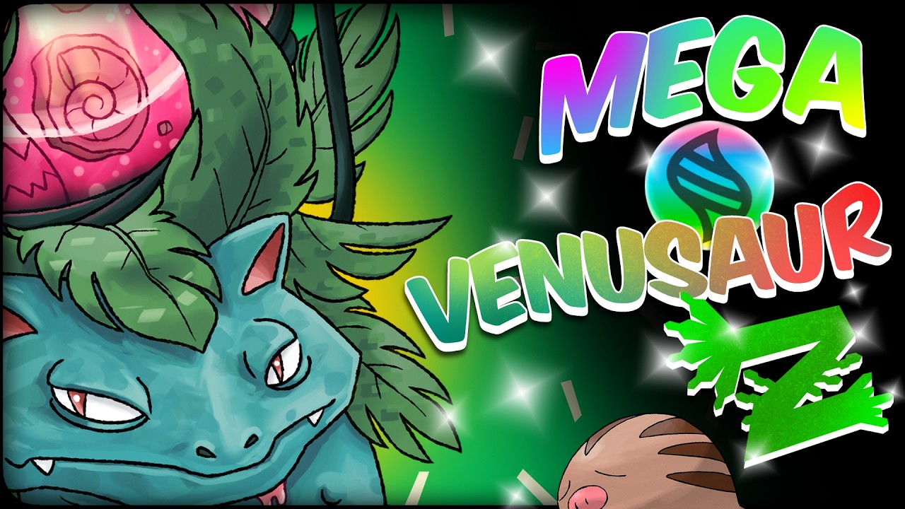 🍯🌱 Mega VENUSAUR Z — la EVOLUCIÓN FINAL que KANTO merecía 💔 | Diseño Pokémon ~ Fanart