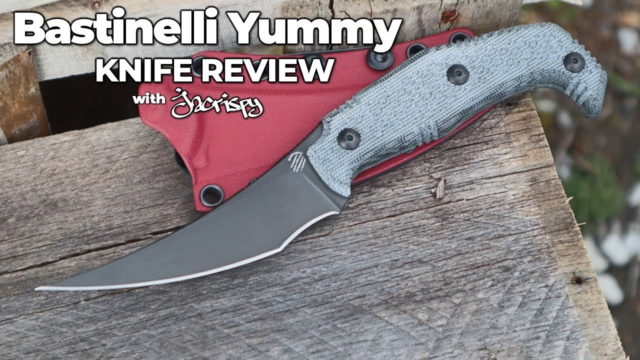 Обзор ножа Bastinelli Yummy Fixed Blade за 5 минут | Jimping с Jacrispy