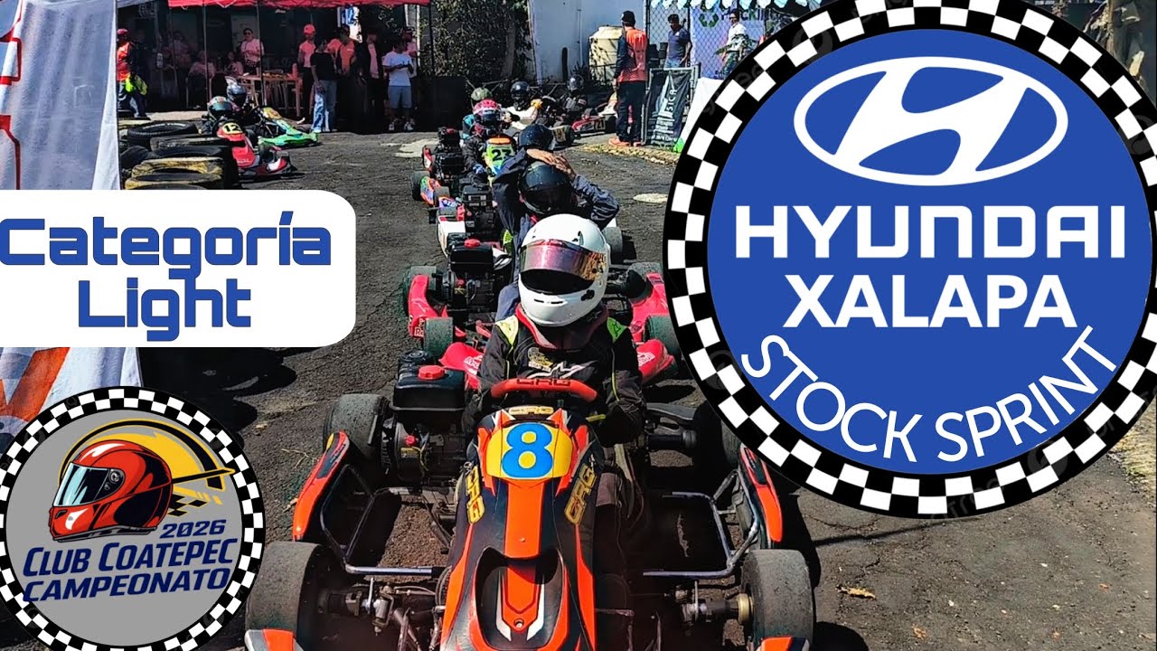 2026 HYUNDAI STOCK SPRINT Categoría Light 1er. Round 