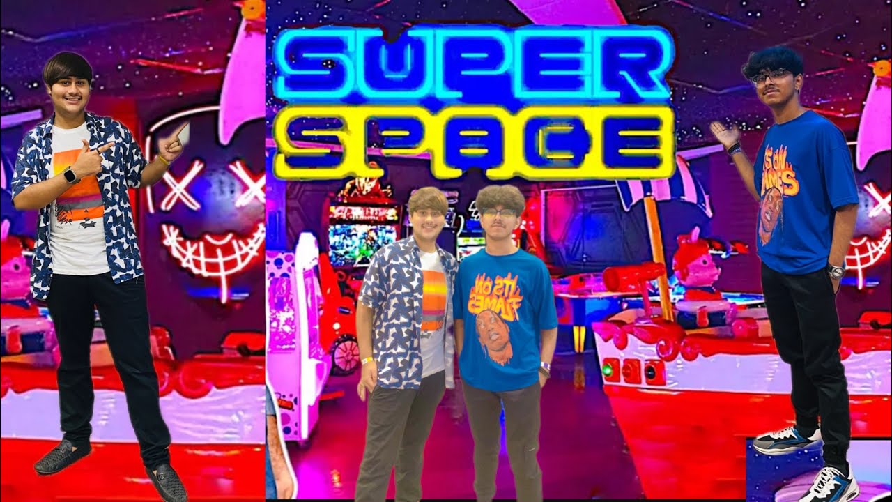 SUPER SPACE || vlog || Ocean mall karachi || bhut mazay ke rides hn #rajuthevlogger #viralvideos