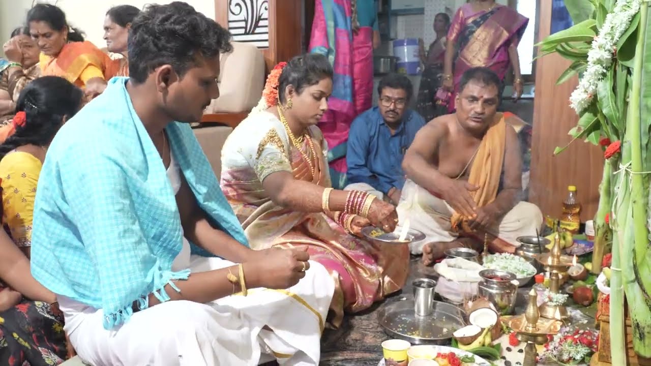 Sai Krishna❤️Ramadevi Vratham FullVideo/#momentscapturedbyvishnu #wedding weddingphotography#wedding