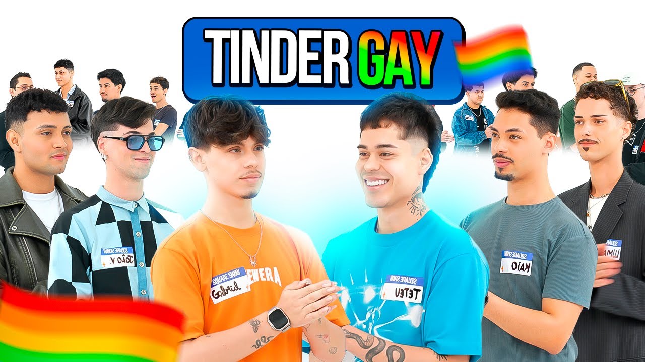 TINDER NA VIDA REAL COM GAYS! 🏳️‍🌈💙 EP 03!