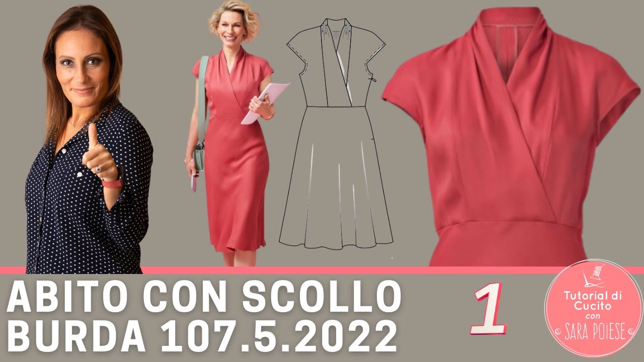 ABITO BURDA: DALLE FLISELINE ALLA TAGLIACUCI. Parte Prima. In sartoria con Sara Poiese