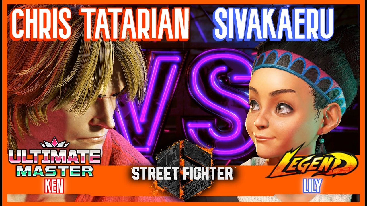 SF6 Match ♦ CHRIS TATARIAN (Ken) 🆚 SIVAKAERU (Lily) ♦ High level matches