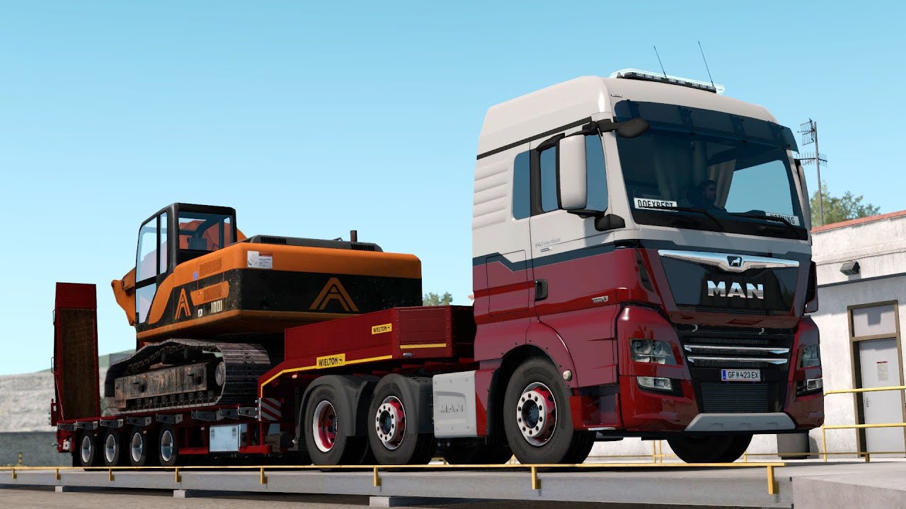 ETS2 1.38 MAN TGX E6 Pirdop - Timisoara