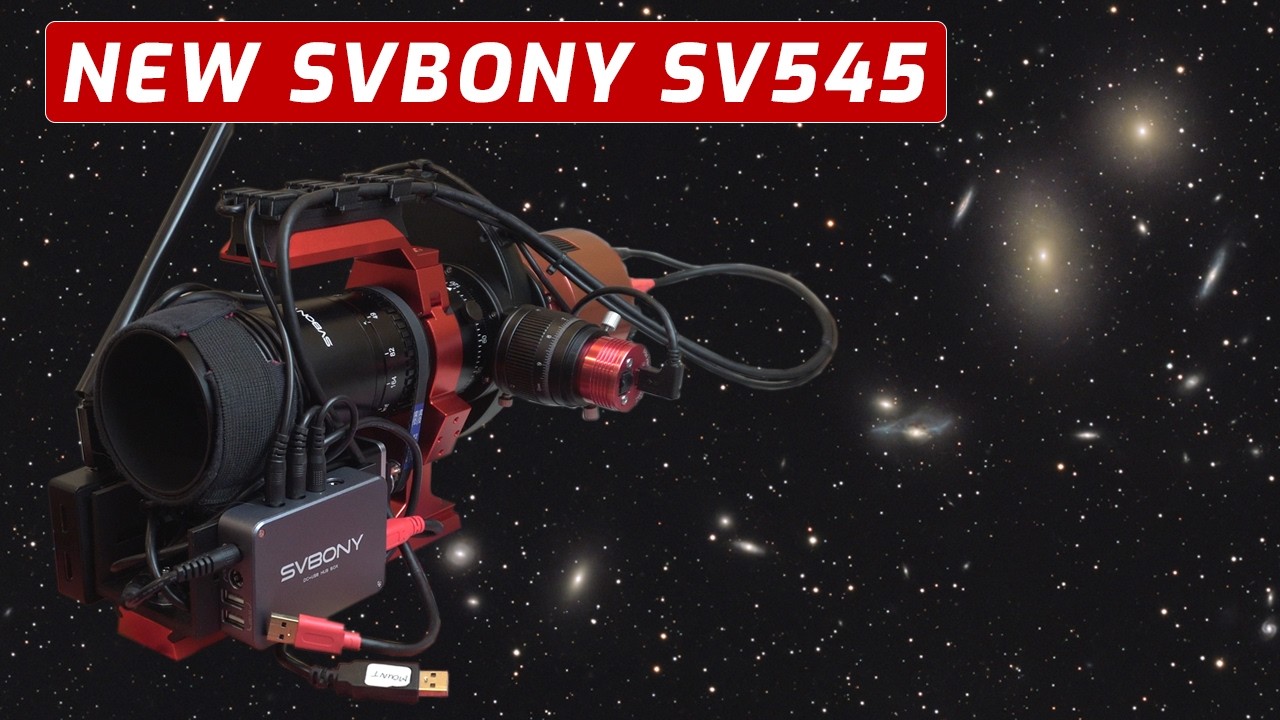 Let's Take A First Look at A NEW SvBony SV545 Telescope