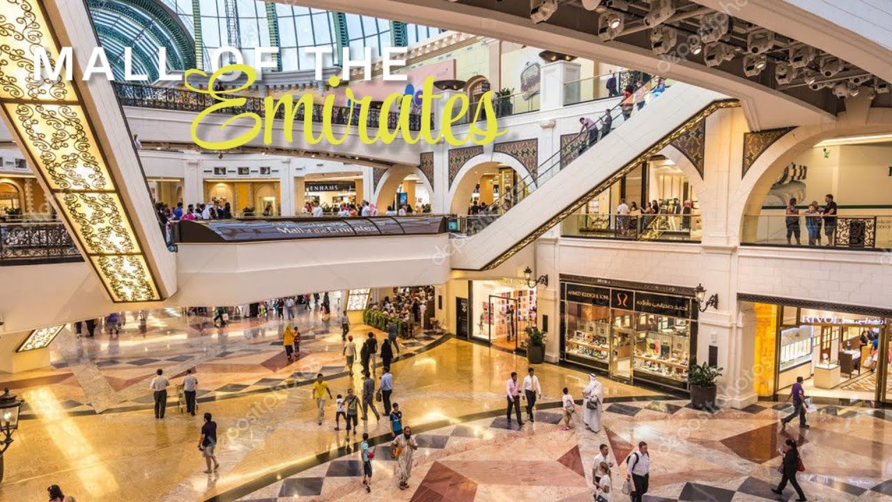 Dubai's First Shopping & Flagship Luxury Destination - Mall of the Emirates Walking Tour!