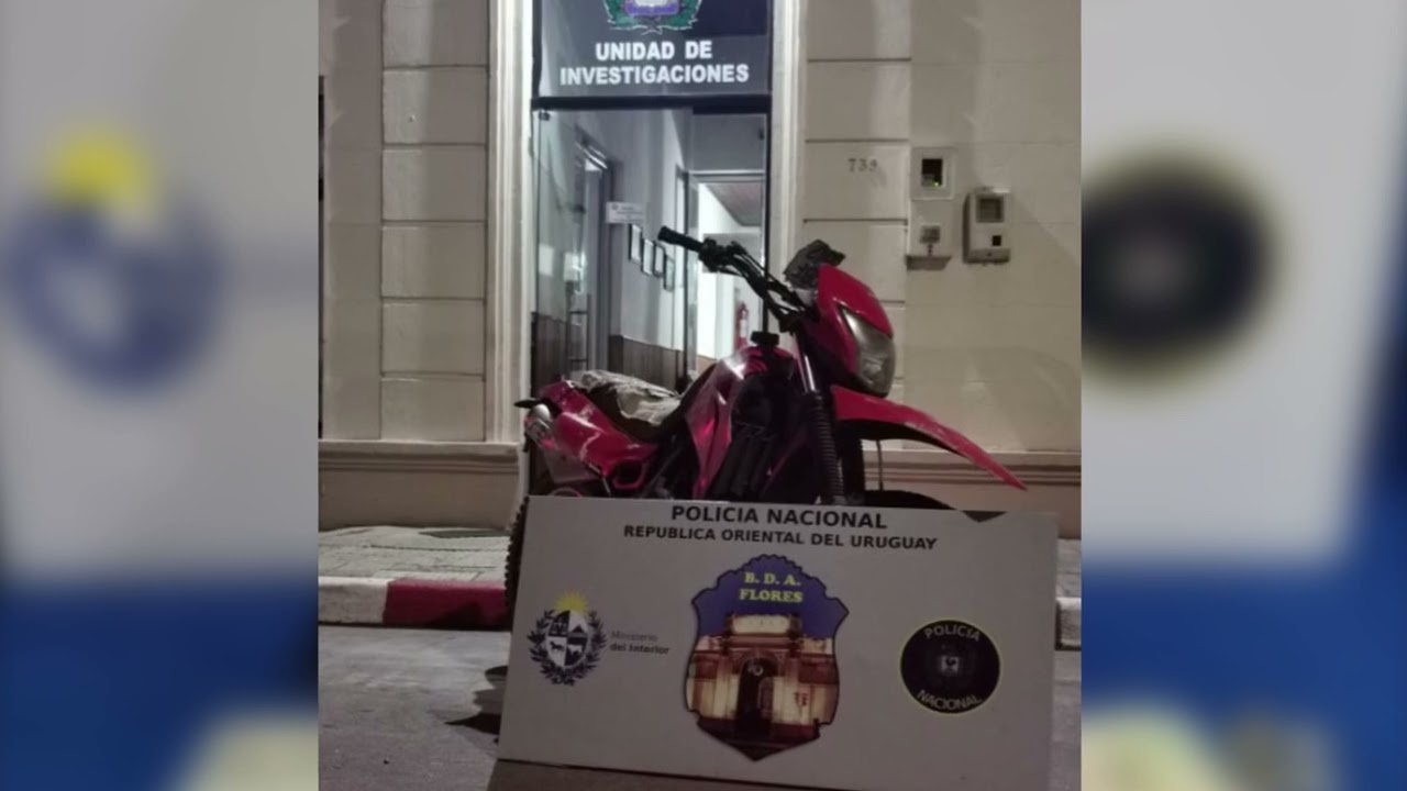 Brigada Departamental Antidrogas de Flores incautó pasta base y cocaína.