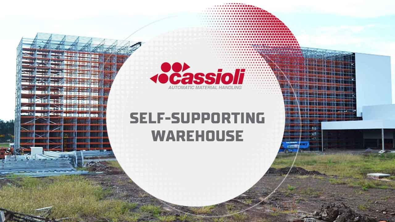 Automated Warehouse with self-supporting  structure - Cassioli