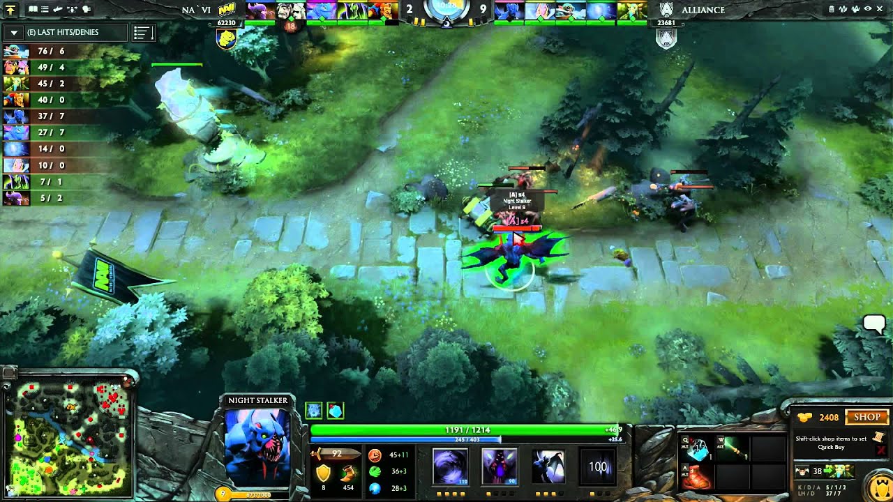 Alliance vs Na'Vi   Grand Championship 4 of 5   English Commentary