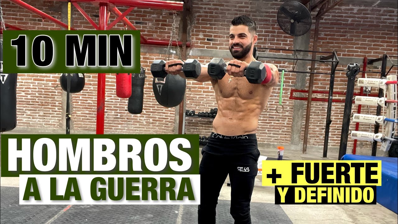 Rutina de Hombros (10 MIN) &iexcl;Tonifica tus Hombros en Casa! | Para Mujeres y Hombres