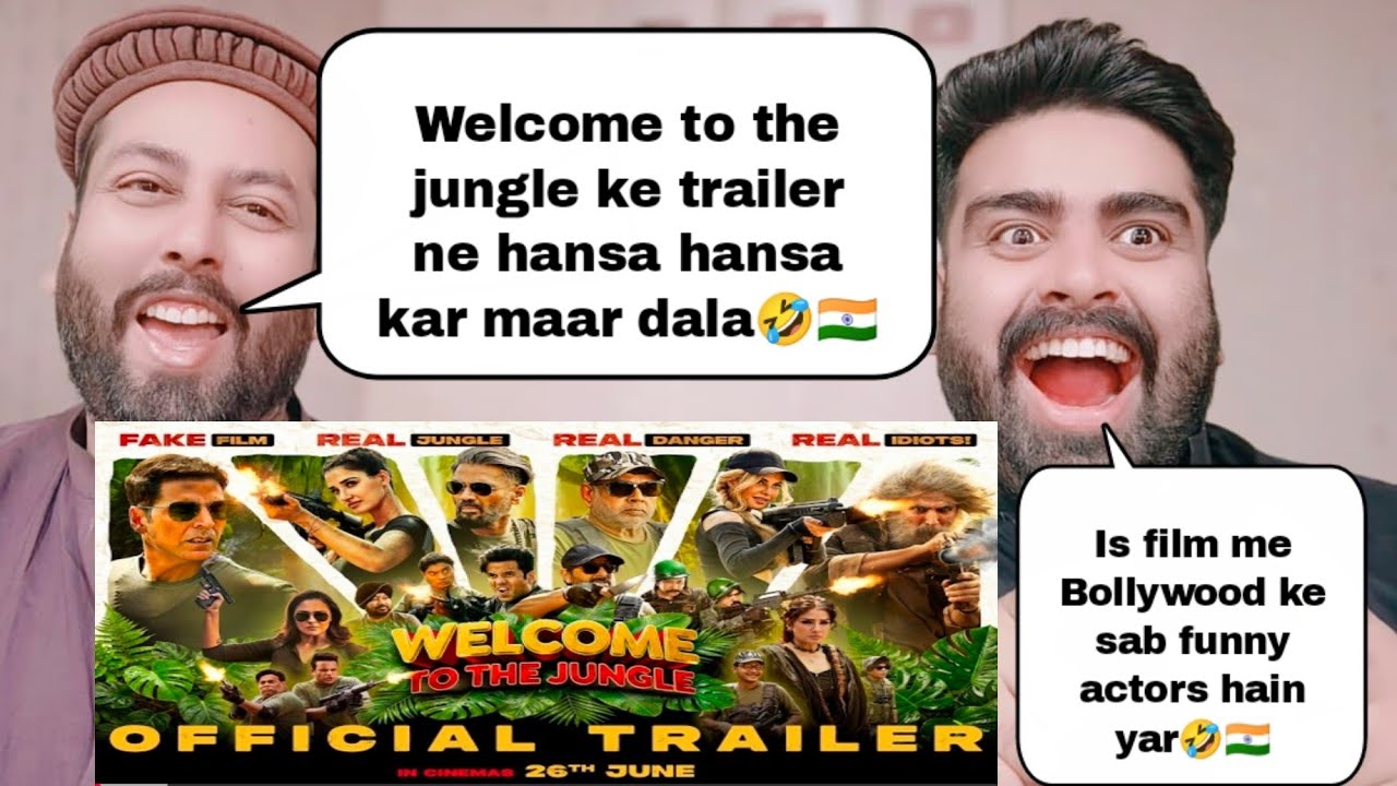 Welcome To The Jungle - Official Trailer | Pakistani Reaction