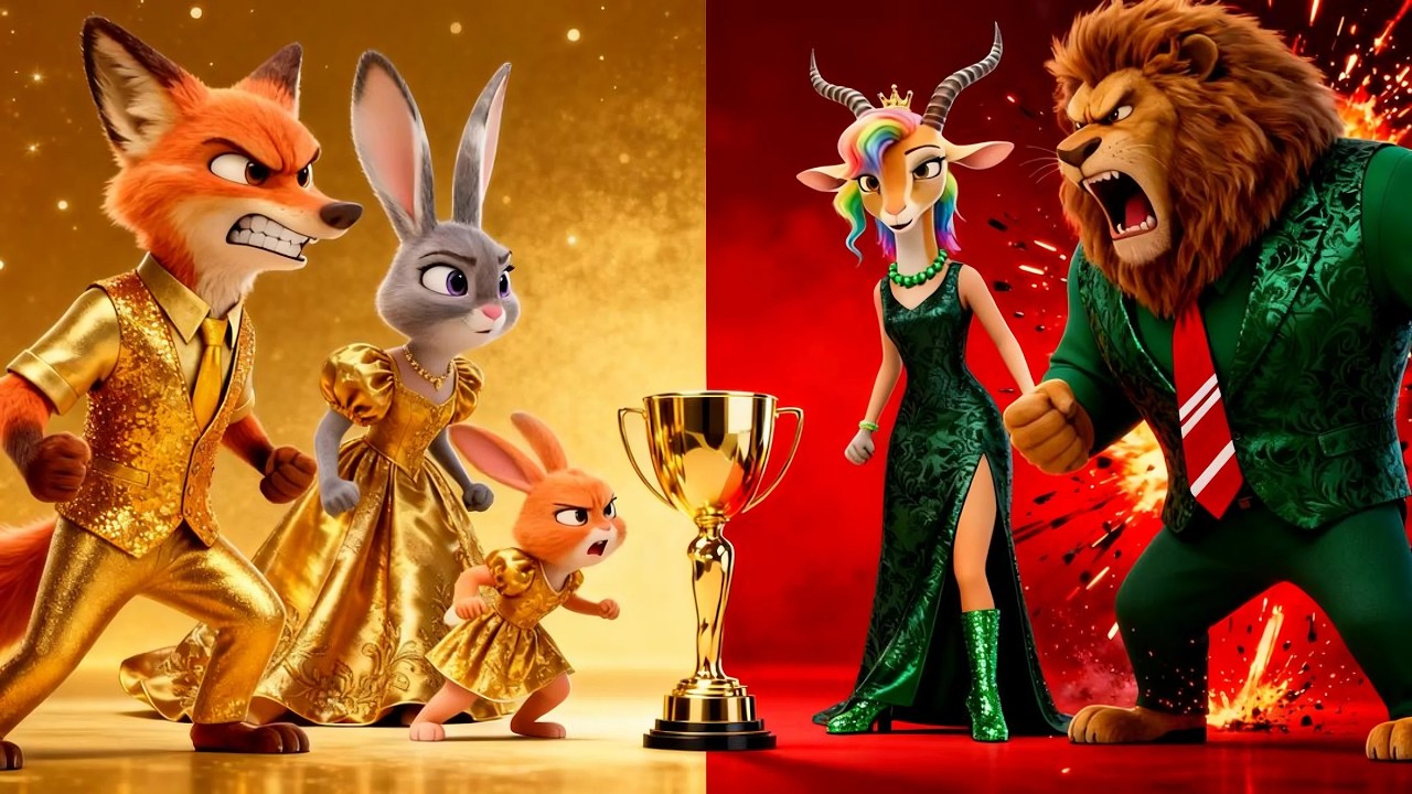 Rescuing the Golden Family from the Ruby Family’s Plan 💄 Legendary Makeup | Zootopia 2
