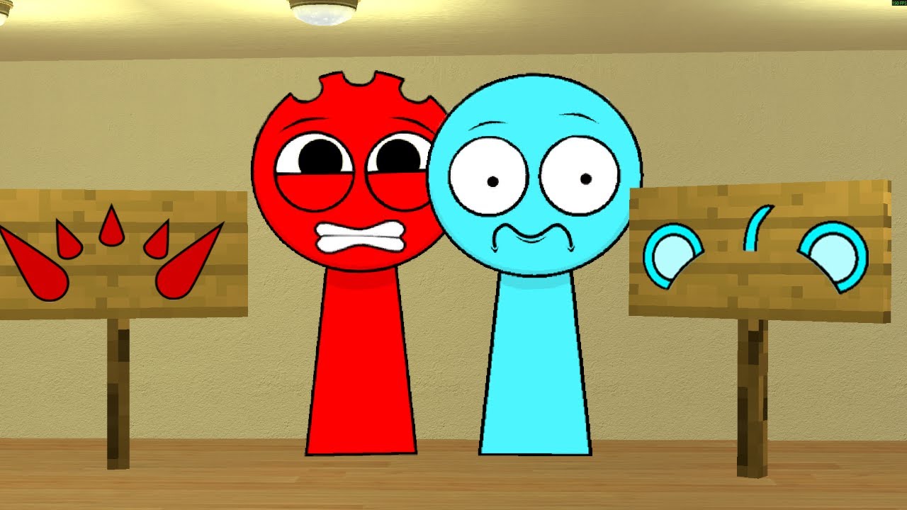 Sprunki Raddy and Sky Lost Their Attributes and Want Me To Find Them