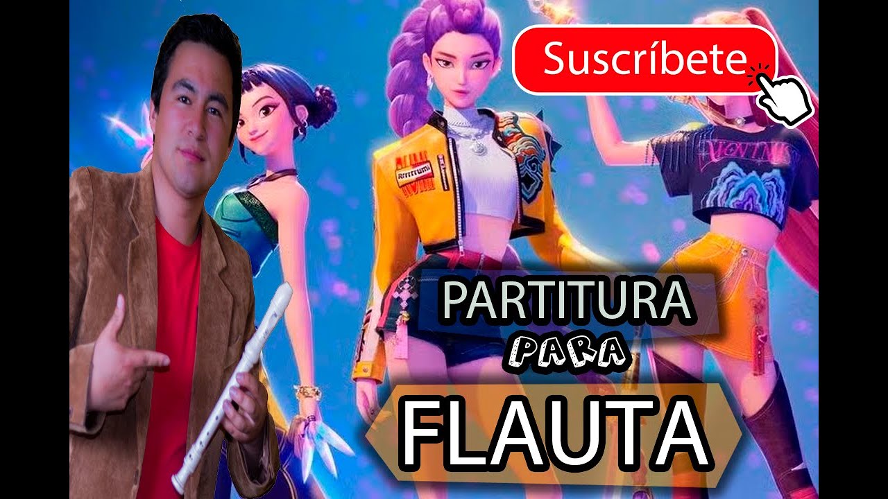 GOLDEN - HUNTRIX (Flauta Dulce)