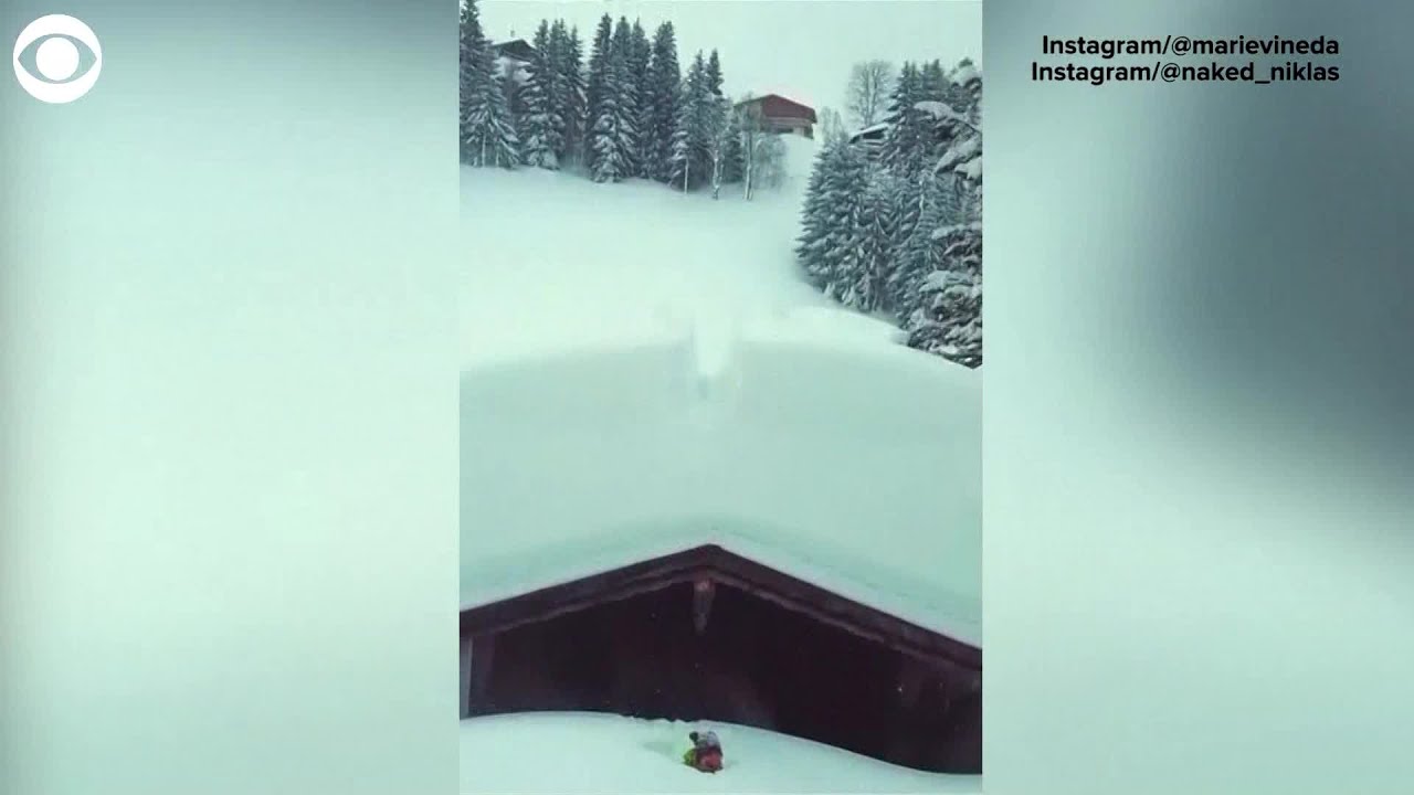 WEB EXTRA: Jumping Into Deep Snow