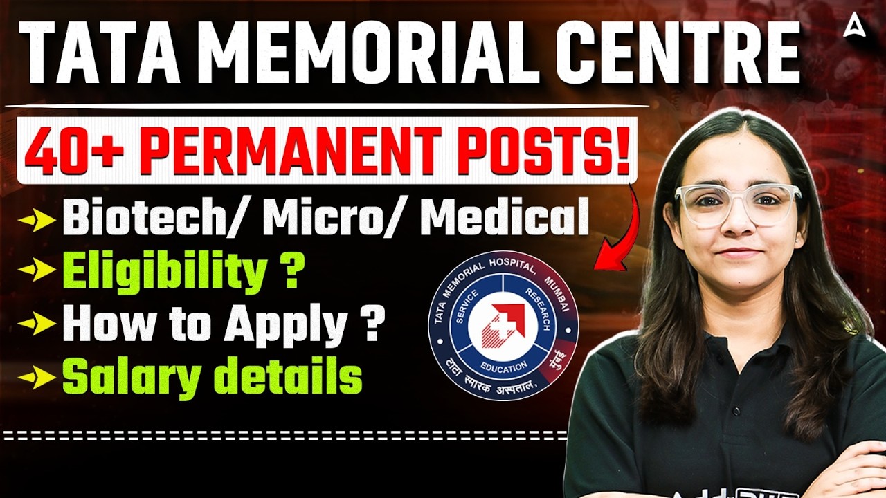 Tata Memorial Centre Recruitment 2026 | 40+ Permanent Posts