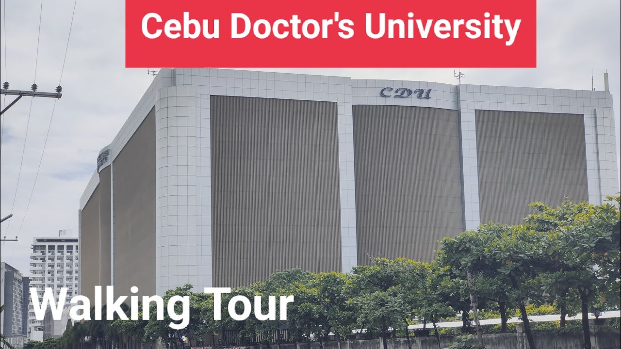 Walking Tour Outside Cebu Doctors University Campus Mandaue City, Cebu, Philippines