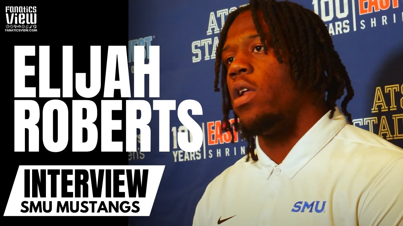 Elijah Roberts Discusses SMU Impressive 2024 Season, SMU's Move to ACC & SMU Mustangs Career