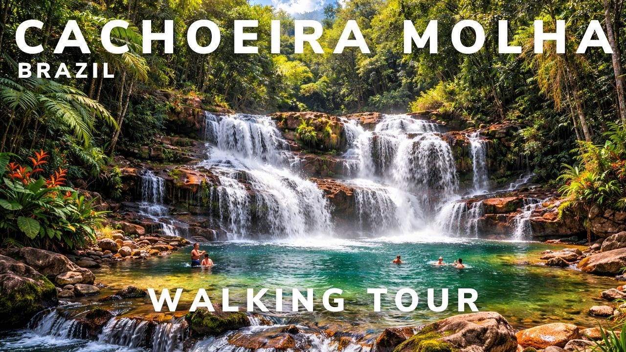 Cachoeira Molha | Massaranduba | Walking Tour | Brazil 4K