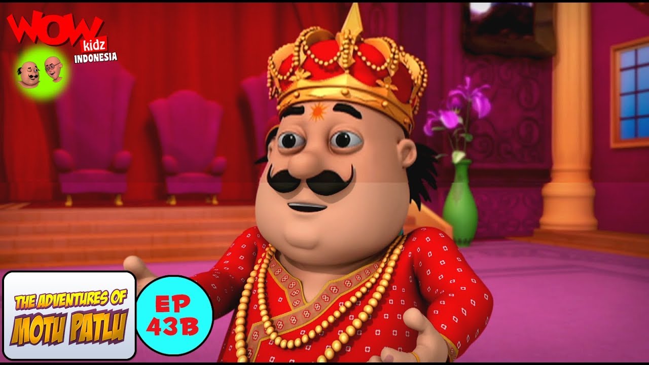 Pangeran Motu - Motu Patlu dalam Bahasa - Animasi 3D Kartun