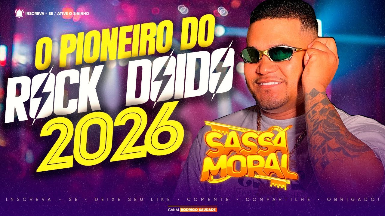 O PIONEIRO DO ROCK DOIDO DJ SASS&Aacute; MORAL AO VIVO RR CONVENI&Ecirc;NCIA I REI DO ROCK DOIDO