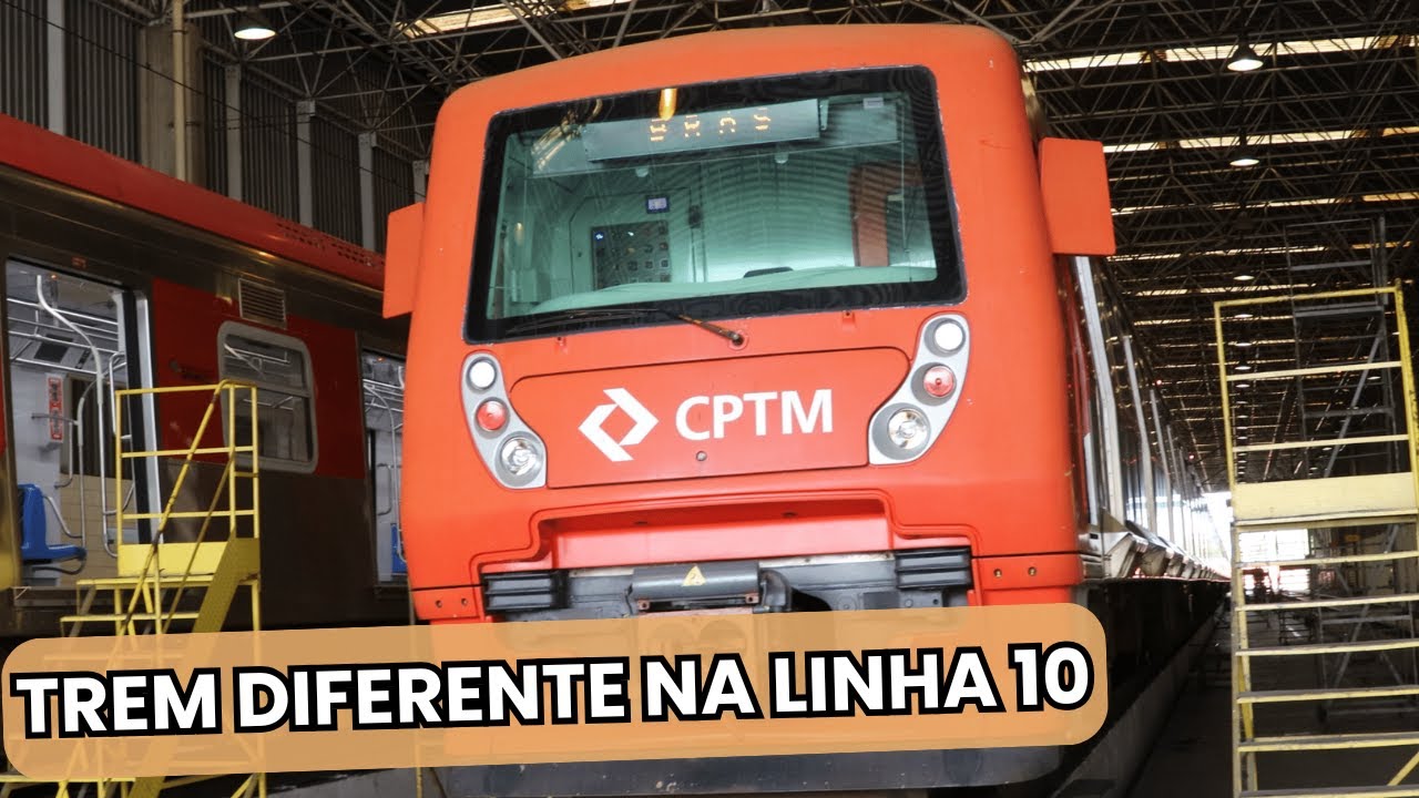 TREM DA SÉRIE 2070 ESTRÉIA NA LINHA 10