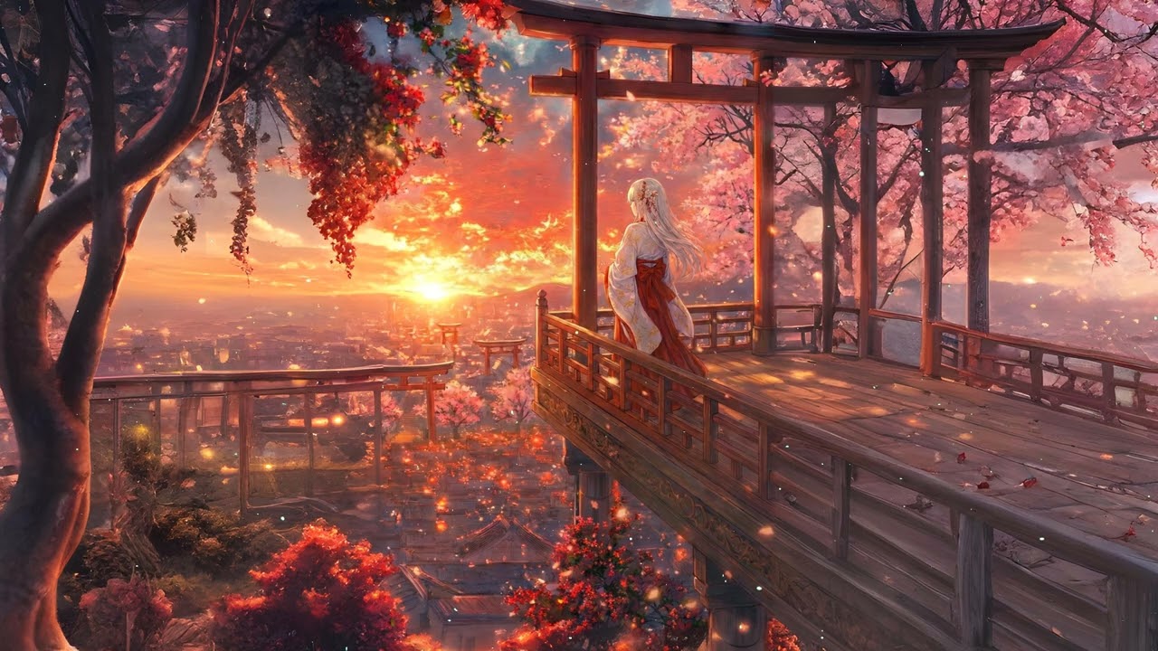 🌙 1 Hour Oriental Healing Piano Music | Relaxing Sleep, Insomnia Therapy, Peaceful Music