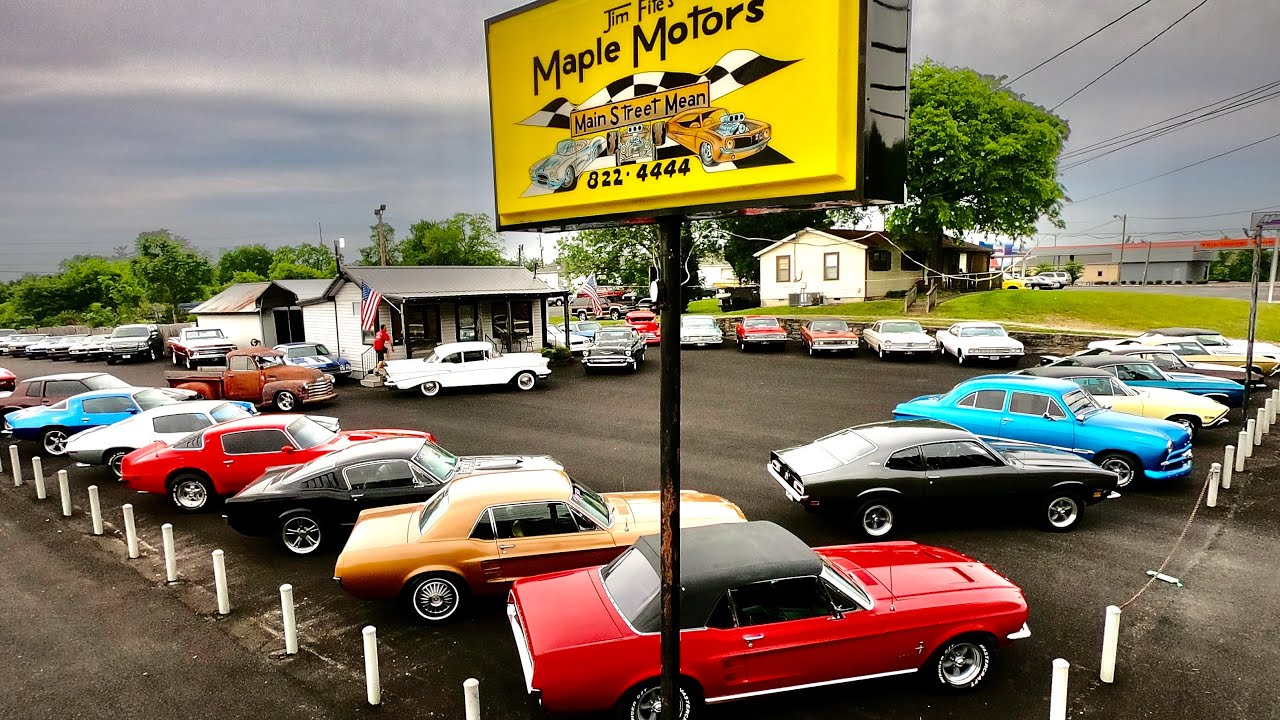 Muscle Car Lot Walk Maple Motors Hotrods 5/17/21 Classic Oldschool Rides For Sale Weekly Update