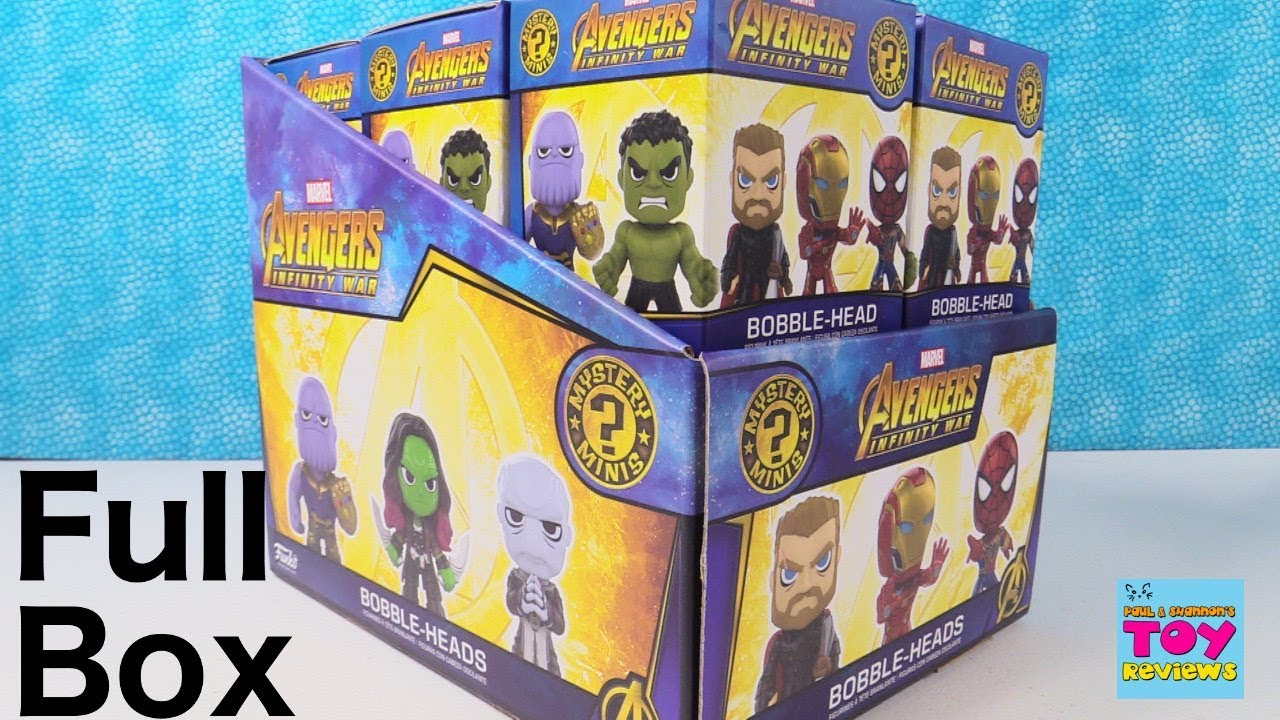 Marvel Avengers Infinity War Mystery Minis Funko Figure Unboxing Review | PSToyReviews