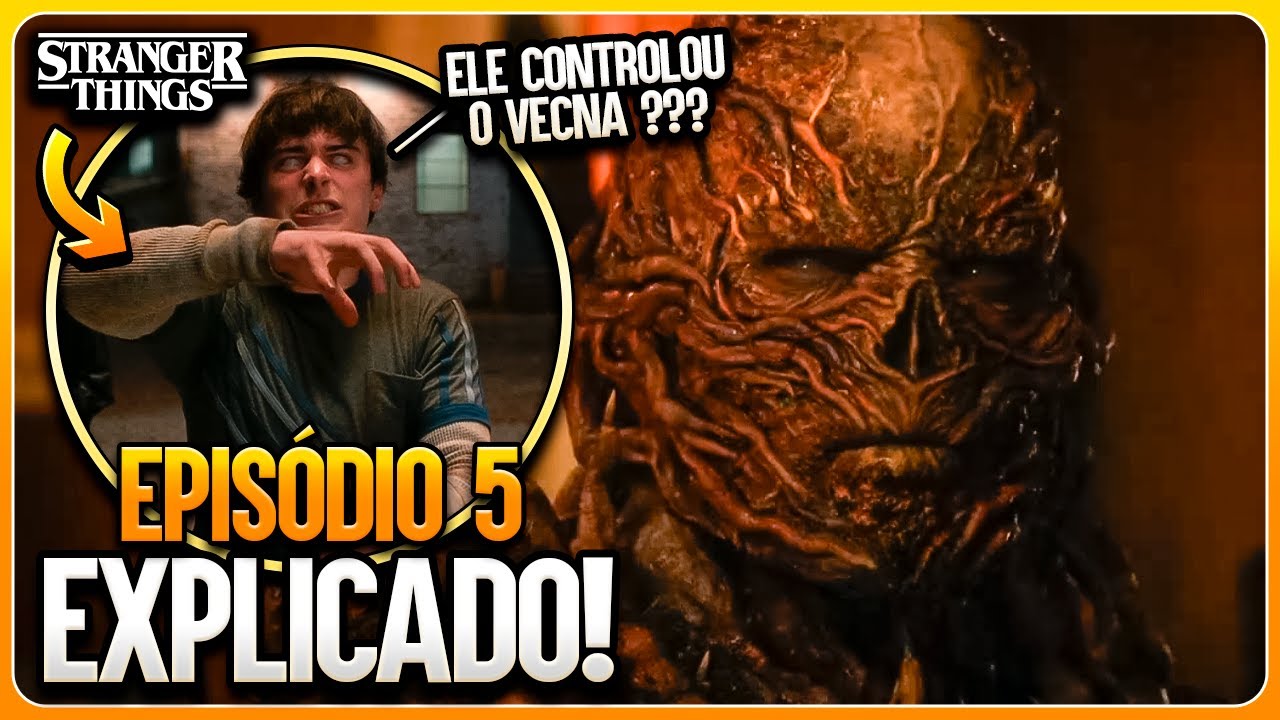 WILL CONTROLOU O VECNA! - Stranger Things 5 - REVIEW COM SPOILERS Ep. 05