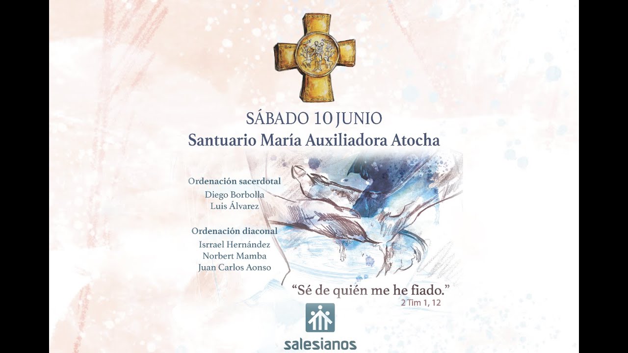 Ordenaciones sacerdotales y diaconales de salesianos