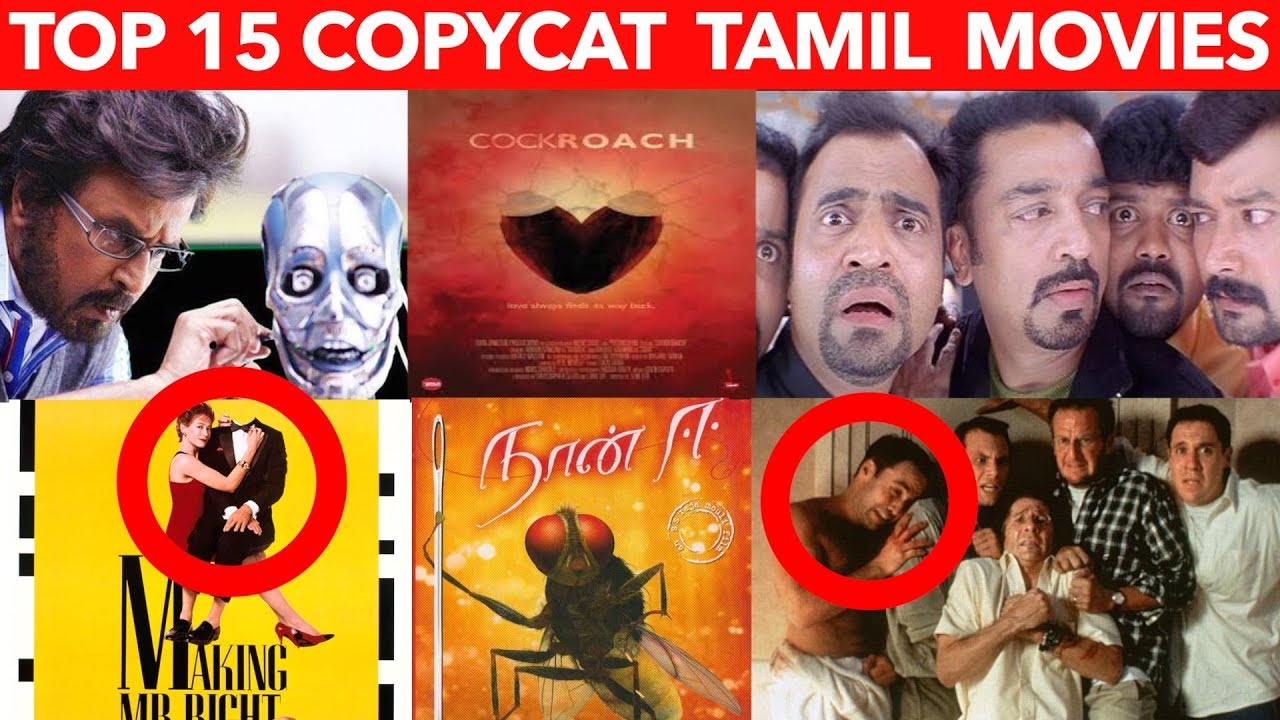 Top 15 Copy Cat Tamil Movies from Hollywood  that we failed to Notice | Kollywood |