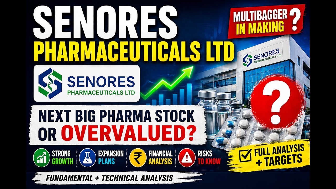 This Pharma Stock Can Rally Big? Senores Pharmaceuticals Ltd Deep Analysis
